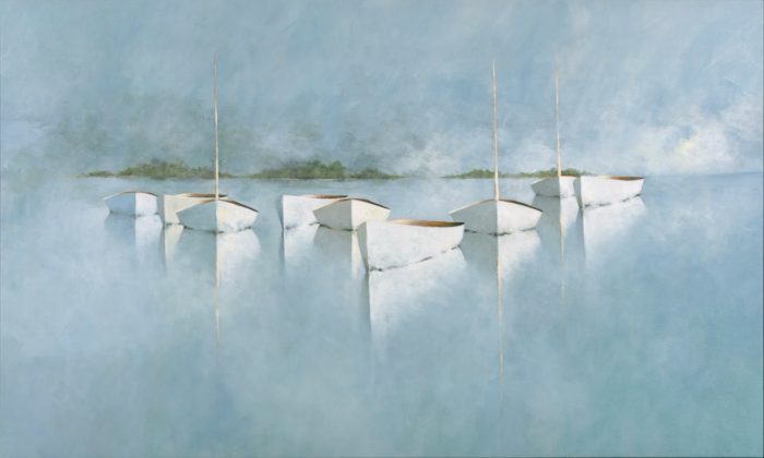 Just Past the Mangroves Mixed Media Original