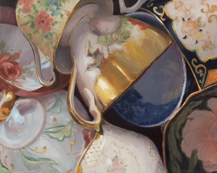 Gold Rim Cup Jumble