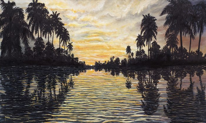 "Sunset in Florida""